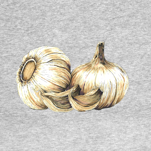 Garlic by LittleAmyLiz